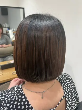 ミディアム anB Bのヘアスタイル
