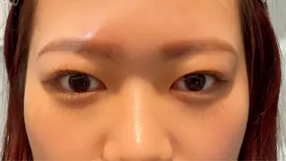アイブロウ 生田目 結衣のマツエク・マツパデザイン