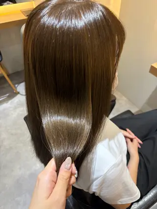 ロング 🌿ボブ/美髪矯正/ 透明感カラー/ルキのヘアスタイル