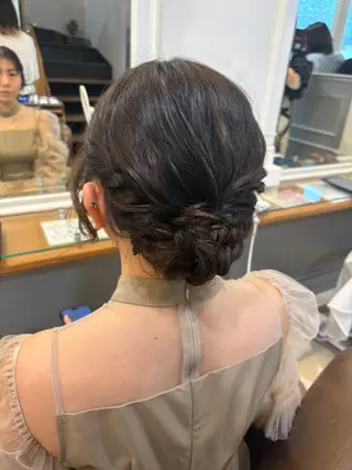 ヘアアレンジ 韓国ヘアー🇰🇷 MIWAのヘアスタイル