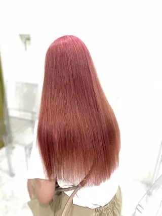 ロング カラー 色落ち綺麗🩰ハイ トーン🎀RINKAのヘアスタイル