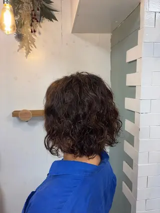 ショート パーマ 🌿KOUGA🌿 /南浦和のヘアスタイル