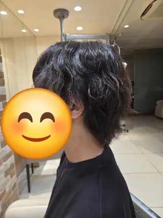 ショート パーマ メンズ メンズパーマ/矯正 /カット/樋口捷🔥のヘアスタイル