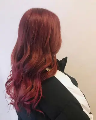 ロング カラー mayo 🐄🌈のヘアスタイル
