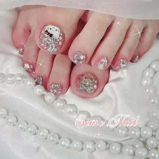 マツエク・マツパ キッズ ネイル メンズ ヘアアレンジ パーマ 🎀Sense Nail渋谷店🎀のネイルデザイン