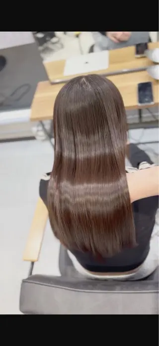 ロング 川口 飛鳥のヘアスタイル