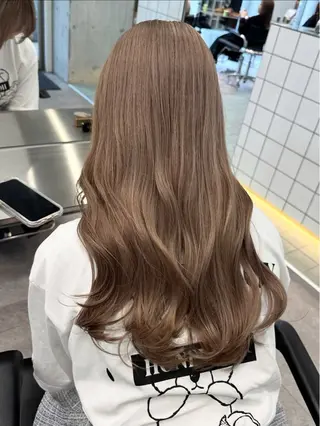 ロング ハイトーン/ダメージ レス/ソウイチロウのヘアスタイル