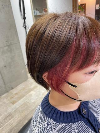 ショート 阿部 智子のヘアスタイル