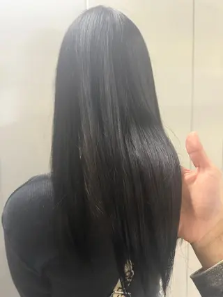 カラー 水谷 華子のヘアスタイル