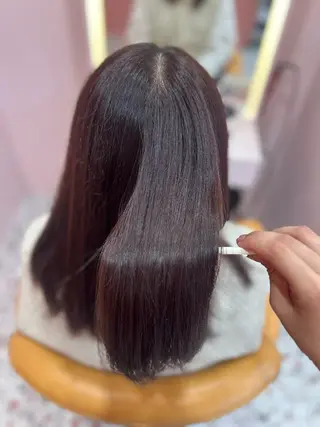 ミディアム 透明感カラー♡ 原宿美容室¦Rinaのヘアスタイル