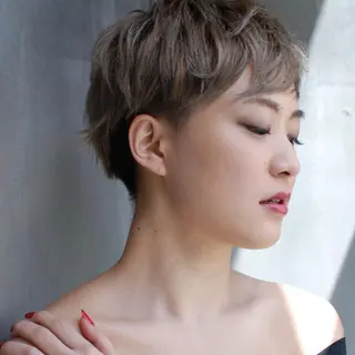 ショート 七尾 彰観のヘアスタイル