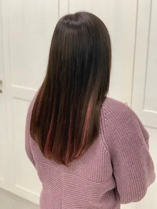 ロング 三浦 美鈴のヘアスタイル