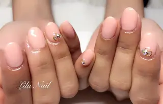 ネイル モチの良さ◉ フィルインネイル♡のネイルデザイン