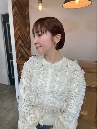 ミディアム NAGISA髪質改善 &透明感カラー🪞のヘアスタイル