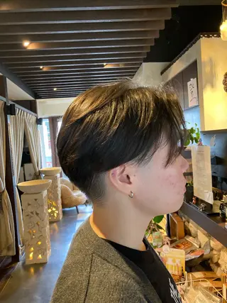 ショート 🌙パーマ 照井🌙のヘアスタイル