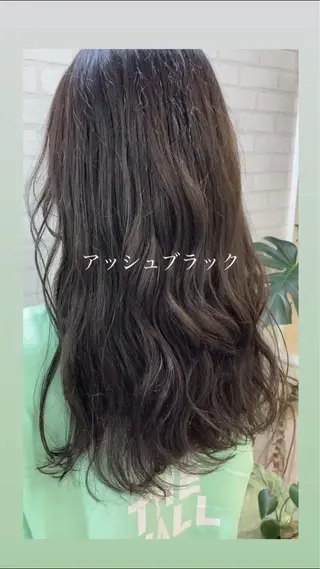 ロング 北田 瑠人のヘアスタイル