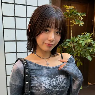ショート ハイトーン/レイヤー カット/TAKEのヘアスタイル