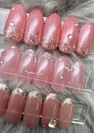 ネイル モチの良さ◉ フィルインネイル♡のネイルデザイン