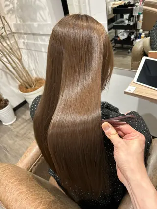 ロング 市橋 永吉のヘアスタイル