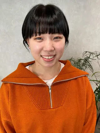 ショート カラー ナチュラル透明感🌱 小山美樹子のヘアスタイル