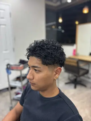 パーマ 渋谷【メンズ特化】 レンのヘアスタイル