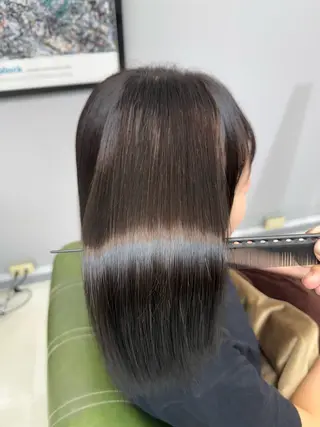 セミロング 川村 涼介のヘアスタイル