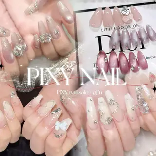 ネイル うるキラ✨ワンホン yuka🥂のネイルデザイン