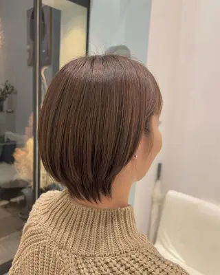 ショート カラー 京都河原町/艶髪/ 西田晴香のヘアスタイル