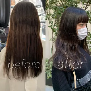 ロング カラー レイヤーカット/艶髪 ✨💭KIRARIのヘアスタイル