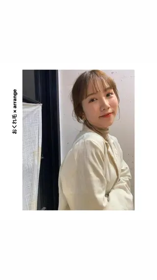 セミロング カラー パーマ ヘアアレンジ メンズ キッズ ネイル マツエク・マツパ アイブロウ hiro【沿線で叶う 似合わせhair】のヘアスタイル