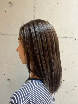 カラー ハイトーン/ボブ/ 外国人風🦖mahoのヘアスタイル