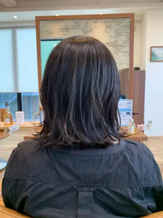 ミディアム 【ANSWER】 渡辺カリン🌼のヘアスタイル