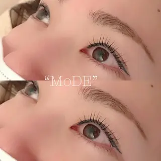 マツエク・マツパ eye&brow. MODEのマツエク・マツパデザイン