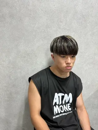 ショート カラー メンズ 札幌メンズ指名 No. 1/光👑のヘアスタイル
