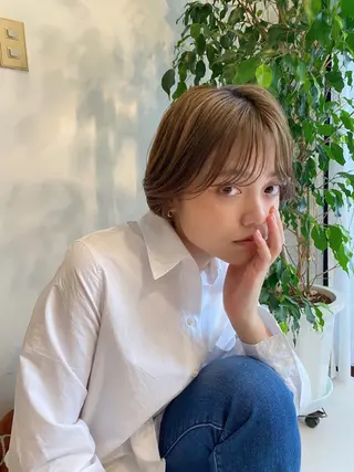 ショート 荒川 真悟のヘアスタイル