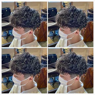 ショート パーマ メンズ メンズ特化 /パーマ🫧ゆたかのヘアスタイル