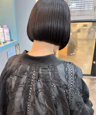 ショート chamo 朝ラク5分ショートのヘアスタイル