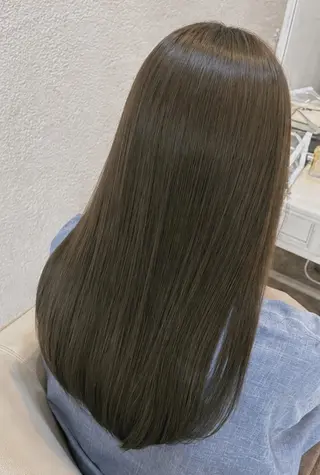 ロング カラー 木津奈保子💚 ✨髪質改善のヘアスタイル