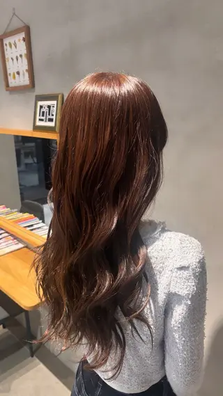 ロング 山口 瑞穂のヘアスタイル