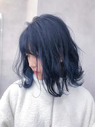 ミディアム カラー 🫧渋谷美容師 たくみ🫧のヘアスタイル