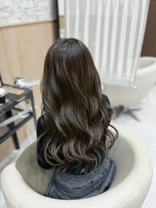 ロング カラー ヘアアレンジ カットモデル募集中！ mihane🫧のヘアスタイル