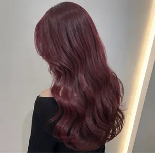 ロング カラー ハイトーンカラー が絶対可愛い✨泰聖✨のヘアスタイル