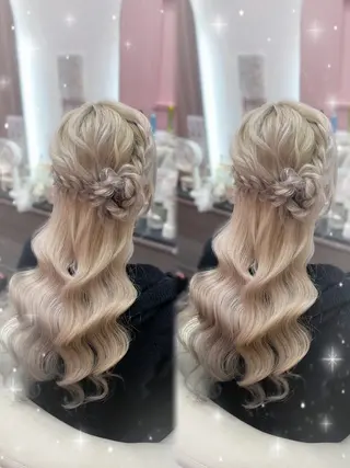 ヘアアレンジ lien momoのヘアスタイル