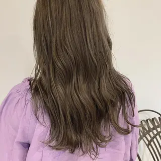 ロング カラー パーマ ヘアアレンジ kana .のヘアスタイル