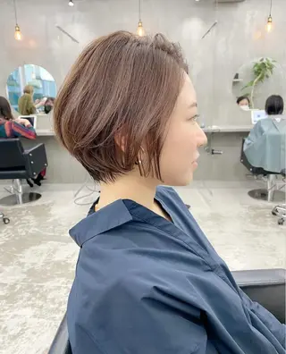ショート カラー 華 /ショート/ボブのヘアスタイル