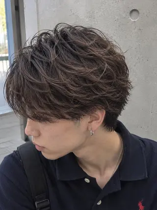 パーマ メンズ 🏁 メンズ特化 ／Hinata🌼のヘアスタイル