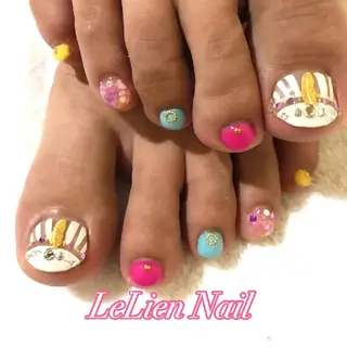 ネイル モチの良さ◉ フィルインネイル♡のネイルデザイン