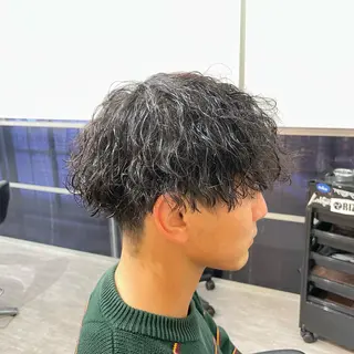 パーマ メンズ 町田No.1パーマ 特化✂︎小杉澪生のヘアスタイル