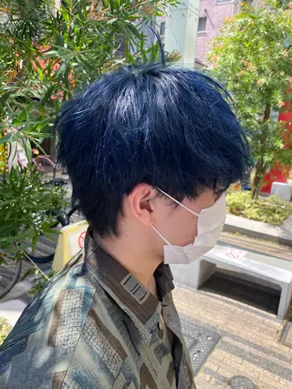 ショート カラー 🧡色落ちまで2度 楽しめる🧡ヨシキのヘアスタイル