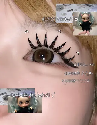 マツエク・マツパ ☆eyelist _miu☆のマツエク・マツパデザイン